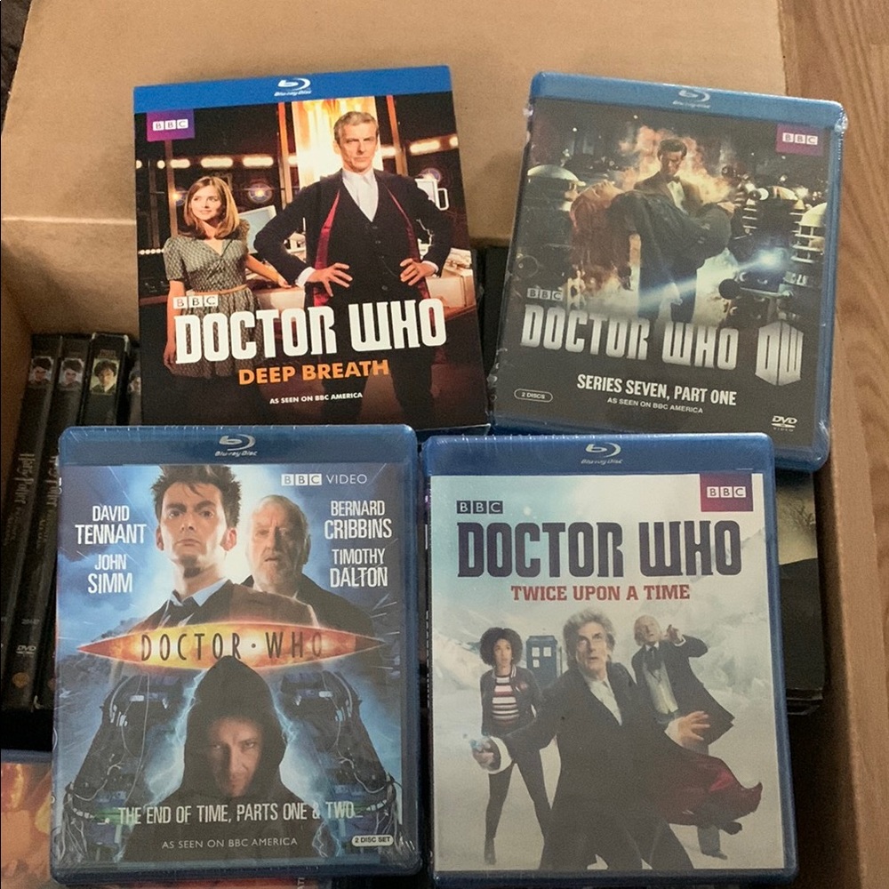 Doctor Who Blu-ray and DVD Collection